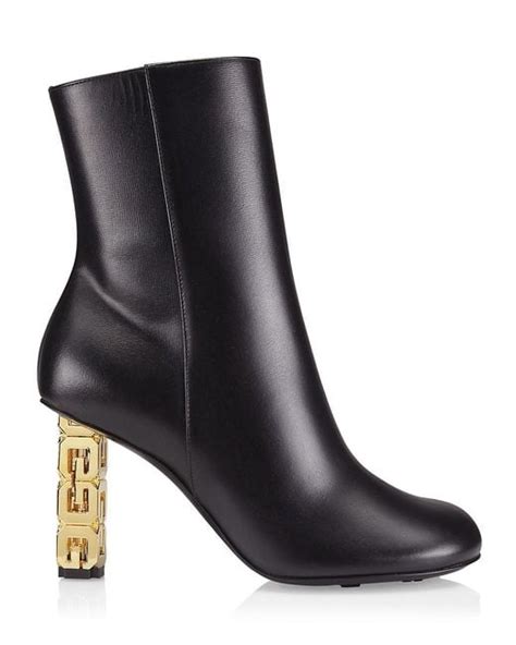 G Cube ankle boot in leather 